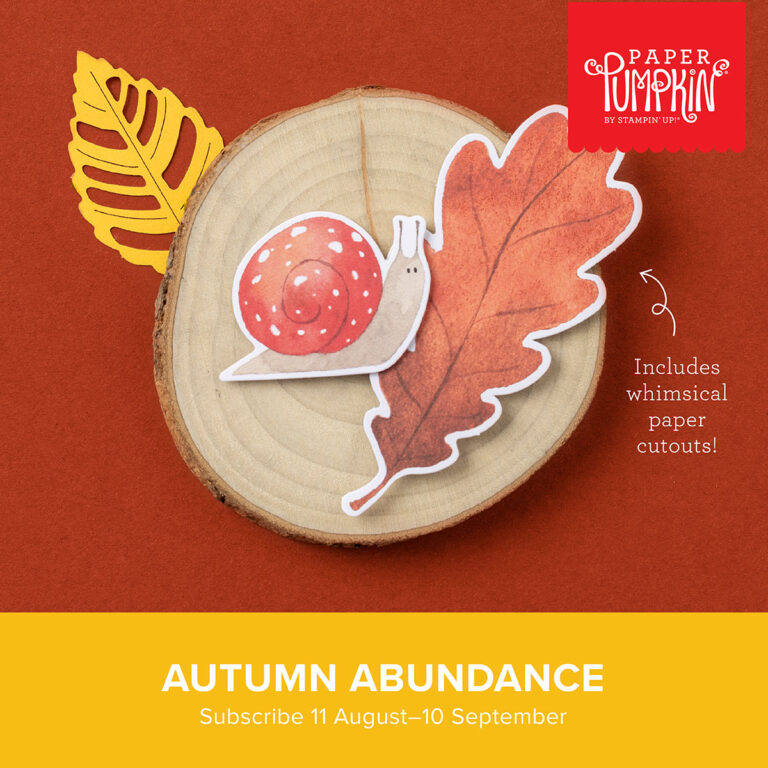 September 2024 Paper Pumpkin Kit