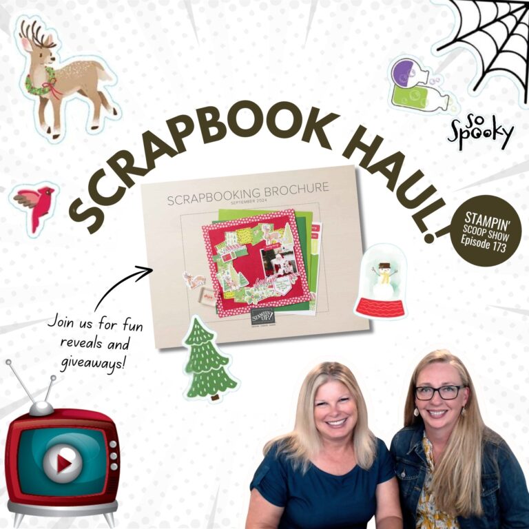 Scrapbook Haul – Stampin’ Scoop #173 – Unboxing of Stampin’Up! Scrapbooking Products