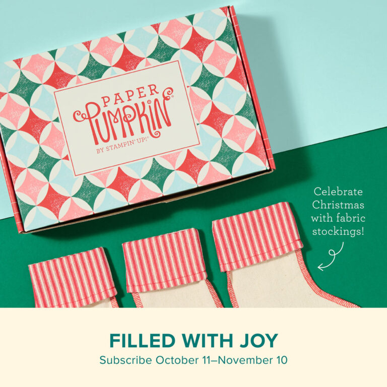 November 2024 Paper Pumpkin Kit