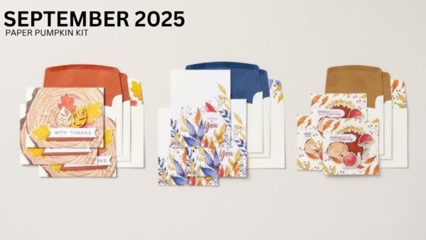 2024/09- Autumn Abundance - September 2024 Paper Pumpkin (New/Unused)