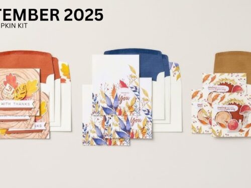 2024/09- Autumn Abundance - September 2024 Paper Pumpkin (New/Unused)