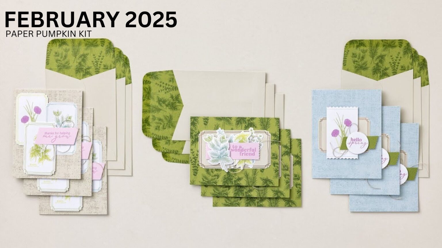 February 2025 Paper Pumpkin - APPT Blog Hop