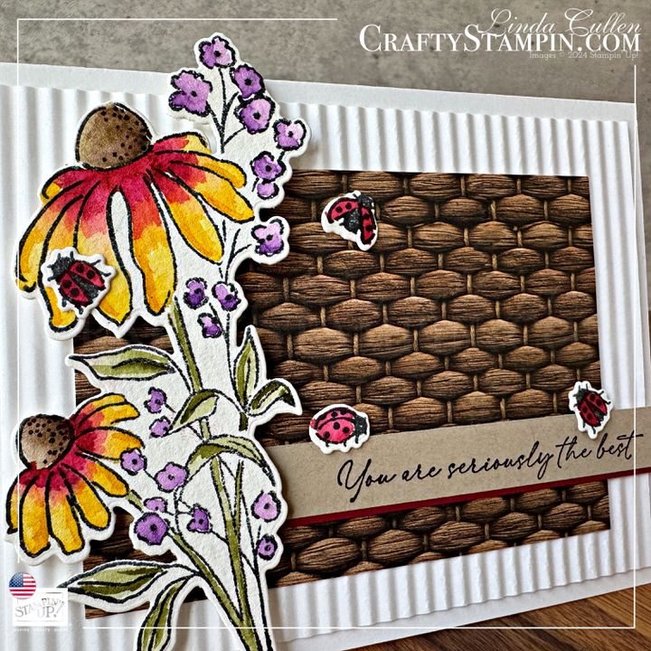 Stamp It Group February 2025 Spring Fling Blog Hop | Join Stampin’ Up! | Frequently Asked Questions about becoming a Stampin’ Up! Demonstrator | Join the Craft Stampin’ Crew | Stampin Up Demonstrator Linda Cullen | Crafty Stampin’ | Purchase Stampin’ Up! Product | FAQ about Paper Pumpkin | FAQ about Kits Collection | Online Exclusive Products | Mixed Florals Photopolymer Stamp Set [164639] | Mixed Florals Dies [164641] | Fluid 100 Watercolor Paper [149612] | Water Painters [151298] |