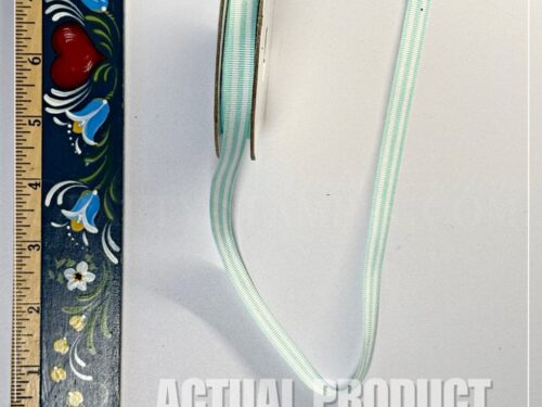 Pool Party Striped Grosgrain Ribbon 3/8" Stampin' Up! (~6 1/2 yrds) - Retired
