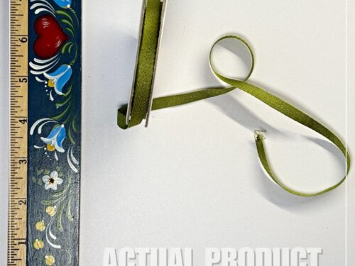 Old Olive Twill Ribbon 1/4" Stampin' Up! (~7 yrds) - Retired