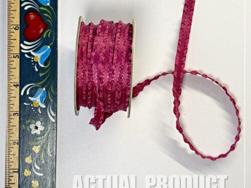 Berry Burst Mini Ruffled Ribbon 3/8" Stampin' Up! (~4 yrds) - Retired