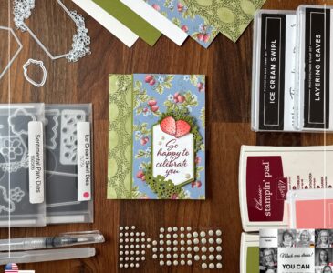 You Can Create It - International Challenge & Inspiration - March 2025 | Join Stampin’ Up! | Frequently Asked Questions about becoming a Stampin’ Up! Demonstrator | Join the Craft Stampin’ Crew | Stampin Up Demonstrator Linda Cullen | Crafty Stampin’ | Purchase Stampin’ Up! Product | FAQ about Paper Pumpkin | FAQ about Kits Collection | Online Exclusive Products | Layering Leaves Stamp Set [161277] | Ice Cream Swirl Stamp Set [162764] | Fluid 100 Watercolor Paper [149612] | Ice Cream Swirl Dies [162770] | Sentimental Park Dies [160566] | Antique Pearls [164679] |