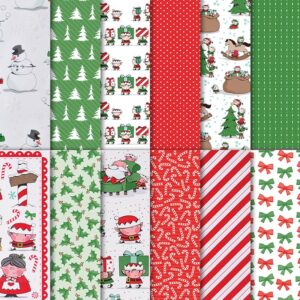 Santa's Workshop Spec. DSP Stampin Up Christmas Paper 6x12 - Retired