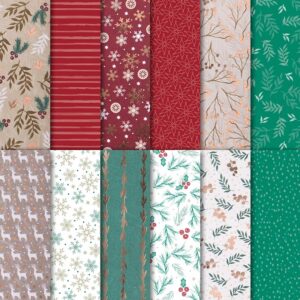 Joyous Noel Spec. DSP Stampin Up Christmas Paper 6x12 - Retired