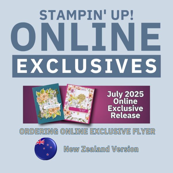 July 2025 Online Exclusives Flyer - New Zealand Version