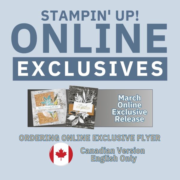 March 2025 Online Exclusives Flyer - CAN English Version