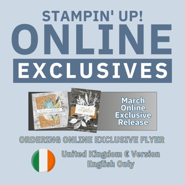 March 2025 Online Exclusives Flyer - United Kingdom € English Version