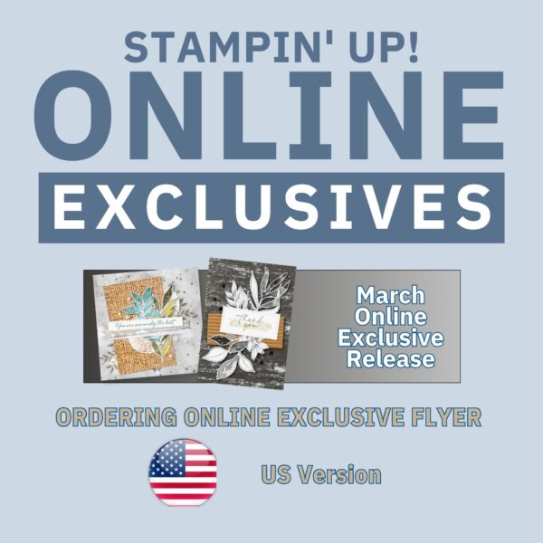 March 2025 Online Exclusives Flyer - US Version