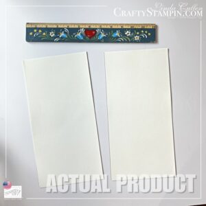 Canvas Creations [129375] DSP Stampin' Up! Christmas Paper 6 x 12 - Retired