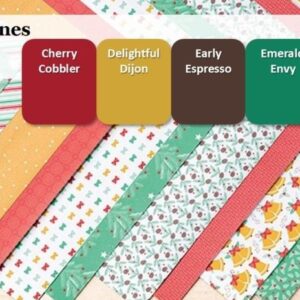 Presents & Pinecones [141986] DSP Stampin' Up! Christmas Paper 6 x 12 - Retired
