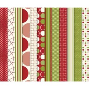 Jolly Holiday [117159] DSP Stampin' Up! Christmas Paper 6 x 12 - Retired