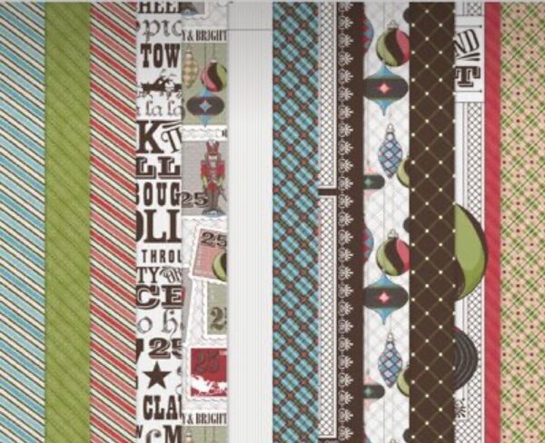 Letters to Santa [122349] DSP Stampin' Up! Christmas Paper 6 x 12 - Retired