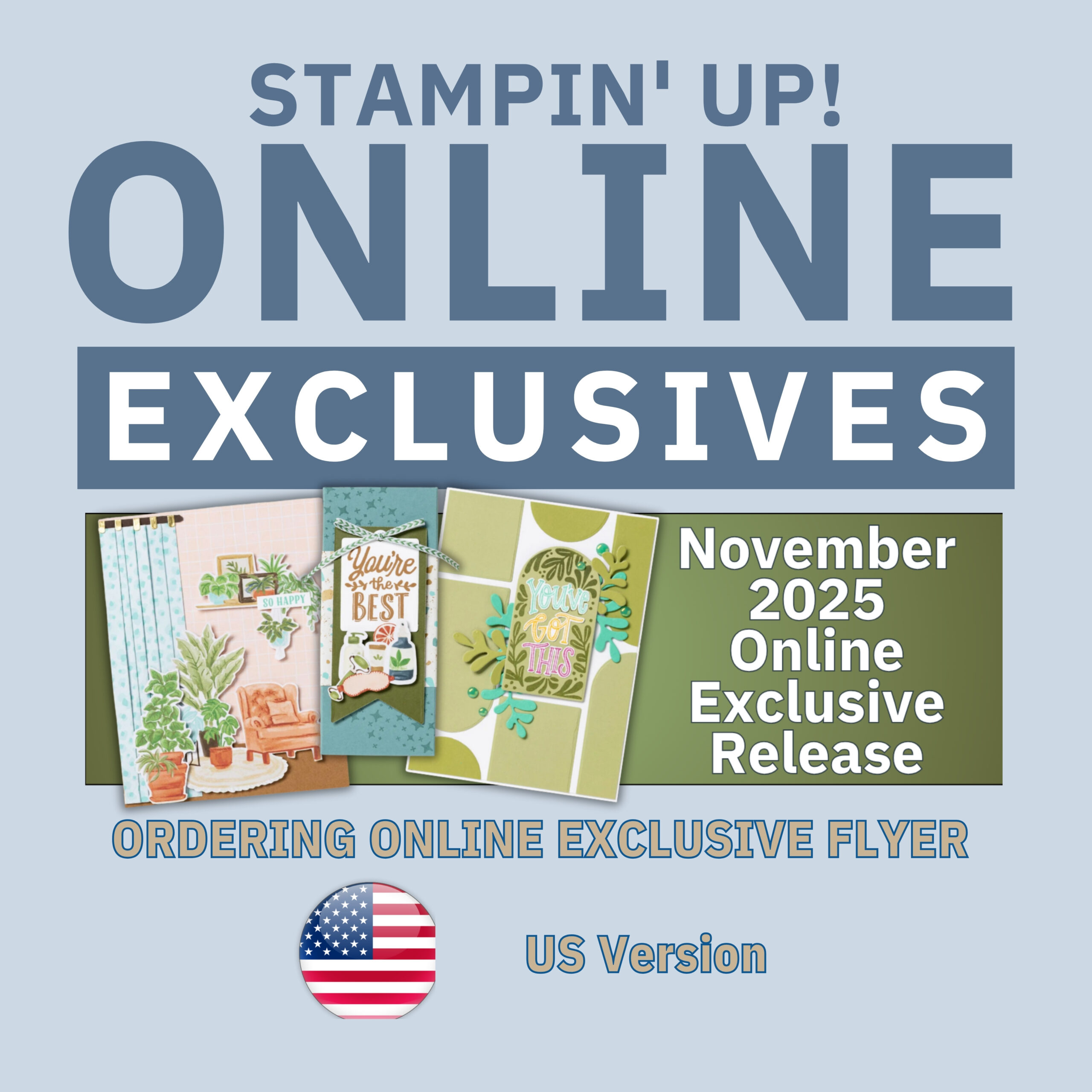 November 2025 Online Exclusives Flyer - US Version