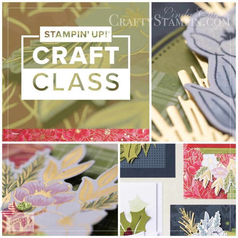 Stampin’ Up! Craft Class – Traditions of Christmas