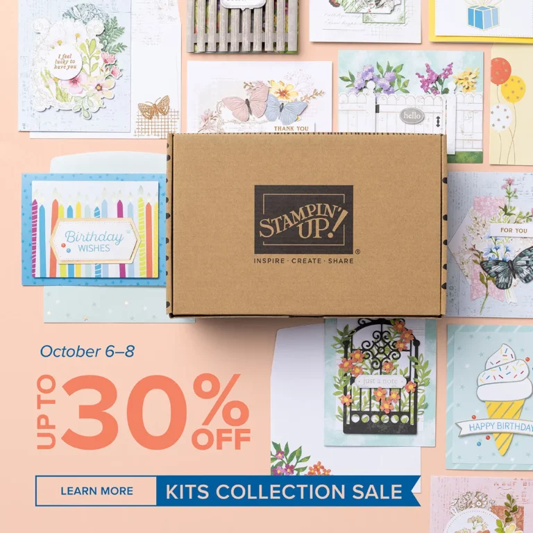 3-Day Kits Sale: Up to 30% Off the Stampin’ Up!® Kits Collection
