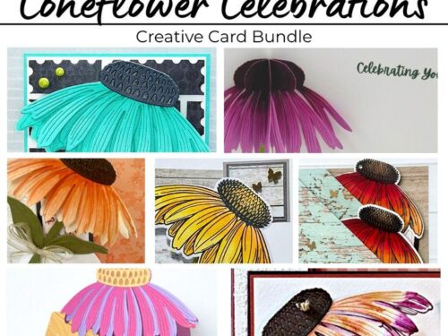 Coneflower Celebration Bundle Creative Card Bundle Tutorial PDF
