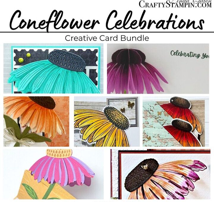 Coneflower Celebration Bundle Creative Card Bundle Tutorial PDF