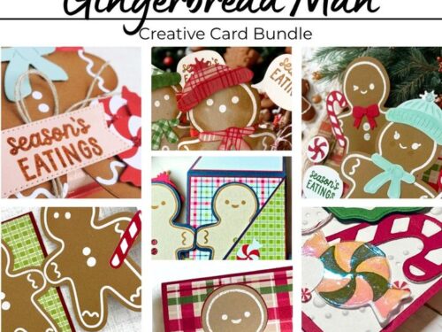 Gingerbread Man Bundle Creative Card Bundle Tutorial PDF