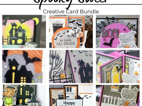 Spooky Sweet Suite Creative Card Bundle Tutorial PDF
