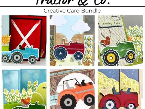 Tractor & Co Bundle Creative Card Bundle Tutorial PDF
