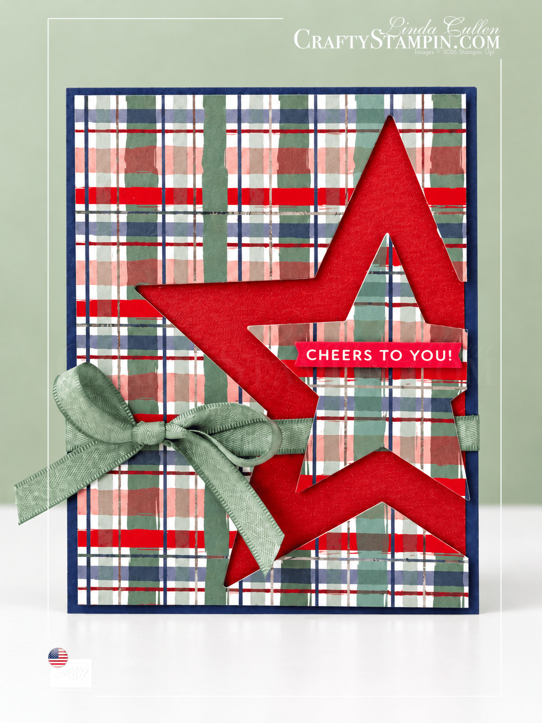 Cheers to You! Festive Star Card | Product of the Month