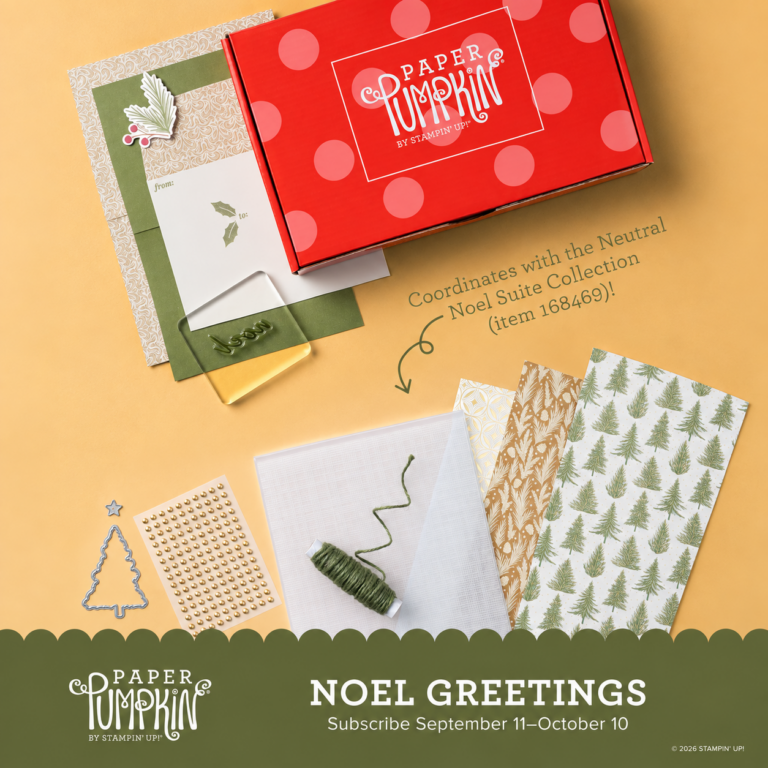 October 2026 Paper Pumpkin Kit