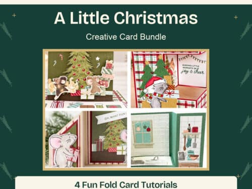A Little Christmas Creative Card Bundle Tutorial PDF
