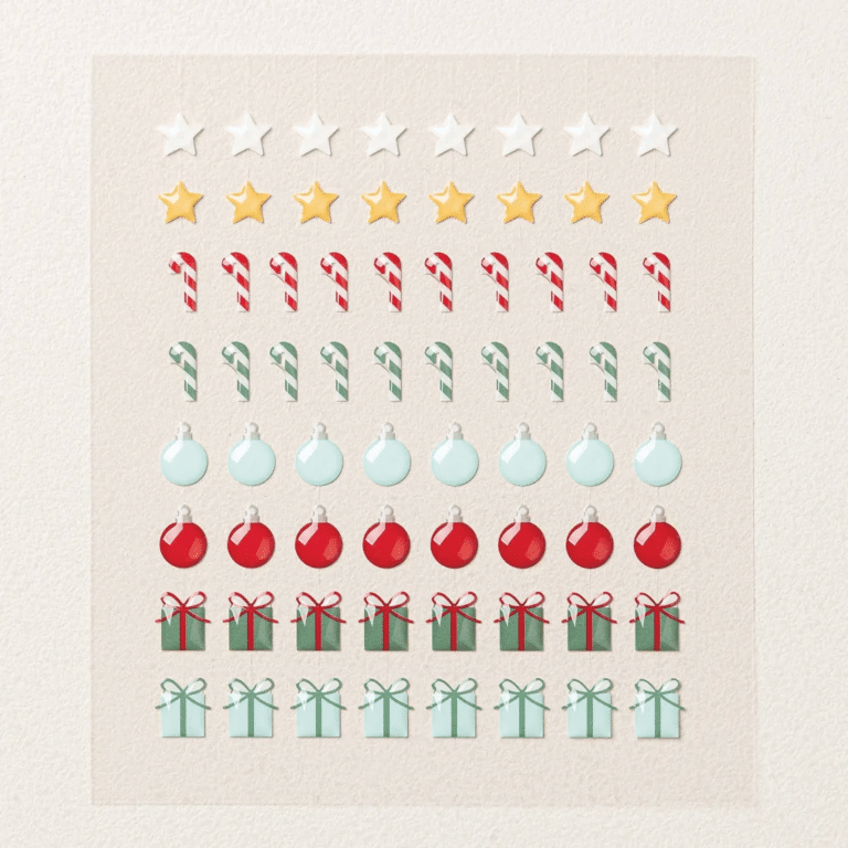 Christmas Epoxy Shapes