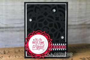 Coffee & Crafts Class: Christmas in the Making Medallion | Stampin Up Demonstrator Linda Cullen | Crafty Stampin’ | Purchase your Stampin’ Up Supplies | Christmas in the Making Stamp Set | Pattern Party Decorative Masks | Eastern Medallions Thinlits | 7/8” Striped Ribbon Coffee & Crafts Class: Christmas in the Making Medallion | Stampin Up Demonstrator Linda Cullen | Crafty Stampin’ | Purchase your Stampin’ Up Supplies | Christmas in the Making Stamp Set | Pattern Party Decorative Masks | Eastern Medallions Thinlits | 7/8” Striped Ribbon