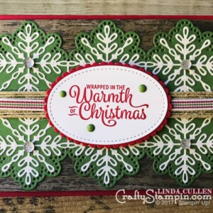Stampin Scoop Recap - Episode 41 - Snowflake Sentiments | Stampin Up Demonstrator Linda Cullen | Crafty Stampin’ | Purchase your Stampin’ Up Supplies | Snowflake Sentiments Stamp Set | Swirly Snowflakes Thinlits