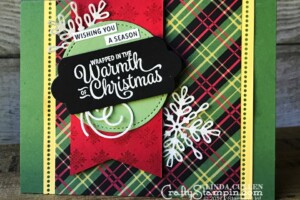 Stampin Scoop Recap - Episode 41 - Snowflake Sentiments | Stampin Up Demonstrator Linda Cullen | Crafty Stampin’ | Purchase your Stampin’ Up Supplies | Snowflake Sentiments Stamp Set | Swirly Snowflakes Thinlits