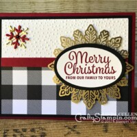 Stampin Scoop Recap - Episode 41 - Snowflake Sentiments | Stampin Up Demonstrator Linda Cullen | Crafty Stampin’ | Purchase your Stampin’ Up Supplies | Snowflake Sentiments Stamp Set | Swirly Snowflakes Thinlits