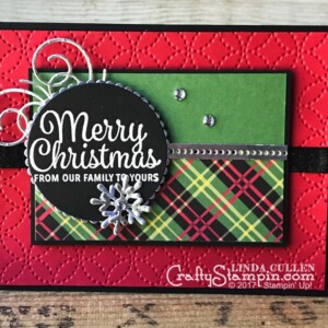 Stampin Scoop Recap - Episode 41 - Snowflake Sentiments | Stampin Up Demonstrator Linda Cullen | Crafty Stampin’ | Purchase your Stampin’ Up Supplies | Snowflake Sentiments Stamp Set | Swirly Snowflakes Thinlits