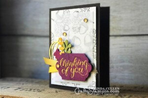 Stamp It Group Thanksgiving Blog Hop | Stampin Up Demonstrator Linda Cullen | Crafty Stampin’ | Purchase your Stampin’ Up Supplies | Count My Blessings Stamp Set | Patterned Pumpkins Thinlits Dies | Lots Of Labels Framelits