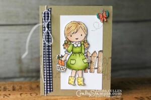 COFFEE & CRAFTS CLASS: GARDEN GIRL WITH STAMPIN BLENDS | Stampin Up Demonstrator Linda Cullen | Crafty Stampin’ | Purchase your Stampin’ Up Supplies | Garden Girl Stamp Set | Stampin Blends