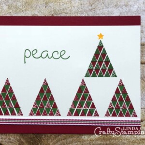 Stampin Scoop Recap - Episode 44 - Quilted Christmas Bundle | Stampin Up Demonstrator Linda Cullen | Crafty Stampin’ | Purchase your Stampin’ Up Supplies | Christmas Quilt Stamp Set | Quilt Builder Framelits Dies | Quilted Christmas 6x6 Designer Series Paper | Quilted Christmas 1/4 Ribbon | Quilt Top Textured Impressions Embossing Folder | Stitched Felt Embellishments