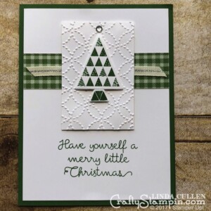 Stampin Scoop Recap - Episode 44 - Quilted Christmas Bundle | Stampin Up Demonstrator Linda Cullen | Crafty Stampin’ | Purchase your Stampin’ Up Supplies | Christmas Quilt Stamp Set | Quilt Builder Framelits Dies | Quilted Christmas 6x6 Designer Series Paper | Quilted Christmas 1/4 Ribbon | Quilt Top Textured Impressions Embossing Folder | Stitched Felt Embellishments