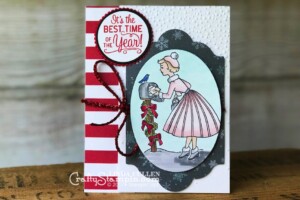 Coffee & Crafts Class: Christmas in the Making | Stampin Up Demonstrator Linda Cullen | Crafty Stampin’ | Purchase your Stampin’ Up Supplies | Christmas in the making Stamp Set | Stampin Blends | Christmas Around the World Designer Series Paper
