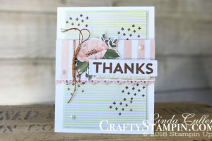 Stampin Scoop Recap - Episode 58 - Notes of Kindness Card Kit | Stampin Up Demonstrator Linda Cullen | Crafty Stampin’ | Purchase your Stampin’ Up Supplies | Notes of Kindness Card Kit