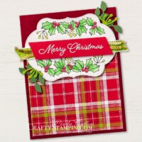 Color Your Season | Stampin Up Demonstrator Linda Cullen | Crafty Stampin’ | Purchase your Stampin’ Up Supplies | Blended Seasons Stamp Set | Stitched Seasons Framelits Dies | Watercolor Pencils Assortment 2