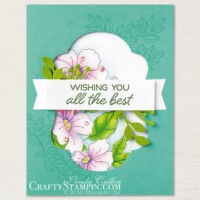 Color Your Season | Stampin Up Demonstrator Linda Cullen | Crafty Stampin’ | Purchase your Stampin’ Up Supplies | Blended Seasons Stamp Set | Stitched Seasons Framelits Dies | Watercolor Pencils Assortment 2