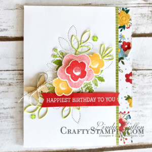 Stampin Up Demonstrator Linda Cullen | Crafty Stampin’ | Purchase your Stampin’ Up Supplies