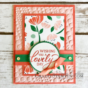Stampin Up Demonstrator Linda Cullen | Crafty Stampin’ | Purchase your Stampin’ Up Supplies