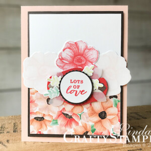 Stampin Scoop All New Sale-a-bration Products | Stampin Up Demonstrator Linda Cullen | Crafty Stampin’ | Purchase your Stampin’ Up Supplies | Painted Seasons Stamp Set | Painted Seasons Designer Series Paper | More Than Words Stamp Set | Rose Trellis Thinlits Dies | Burlap Ribbon | Four Seasons Framelits | Country Floral Dynamic Textures Impressions Embossing Folder