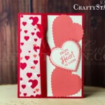 Stampin Up Demonstrator Linda Cullen | Crafty Stampin’ | Purchase your Stampin’ Up Supplies | Heartfelt Stamp Set | From My Heart